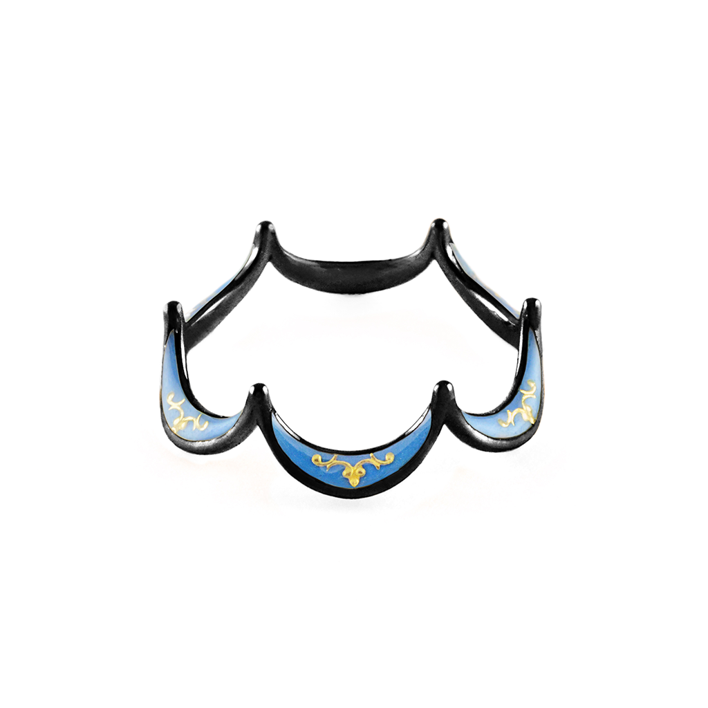 Jado Flora - Ebony Turquoise-VIRABYANI